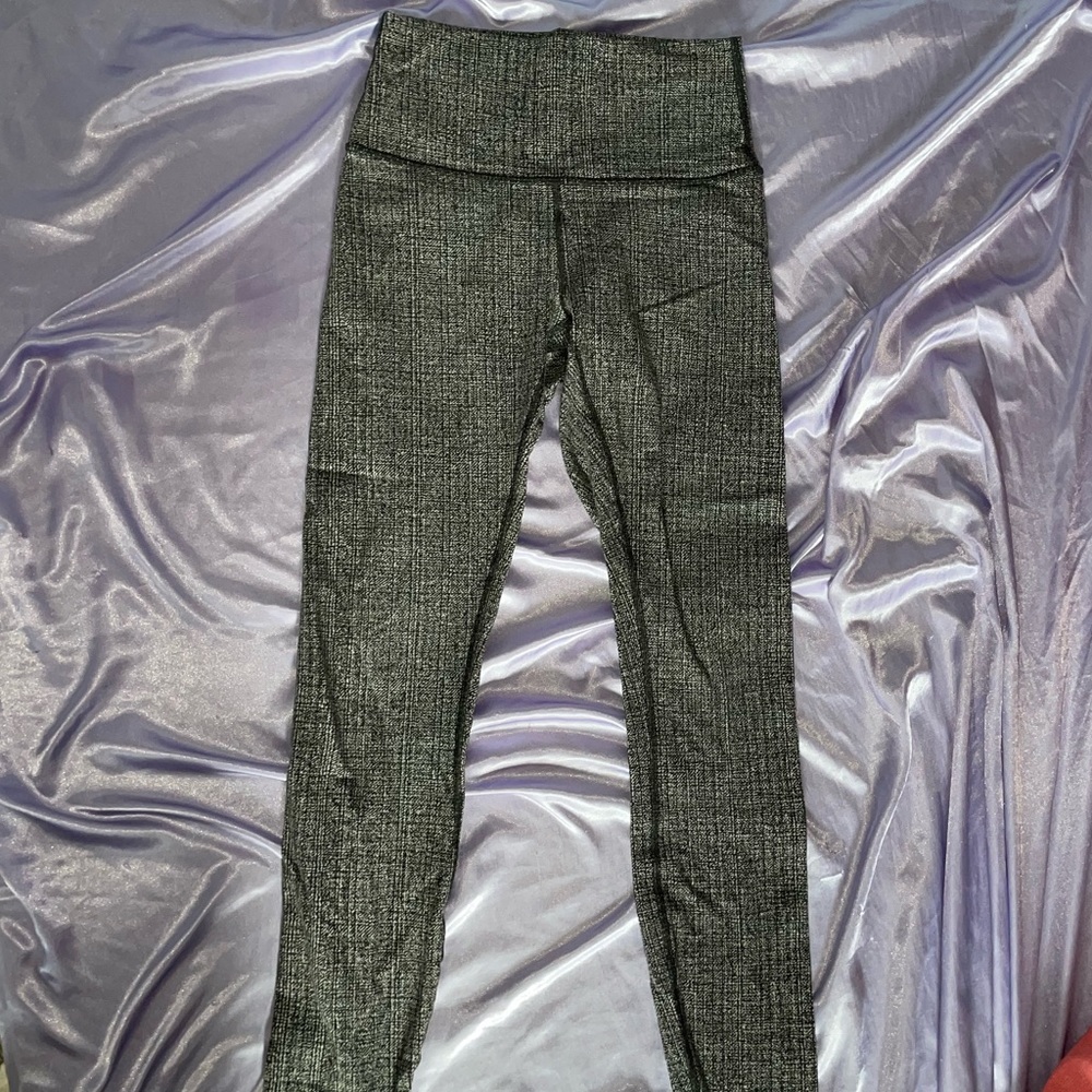 Lululemon Winter Leggings Grey Black
